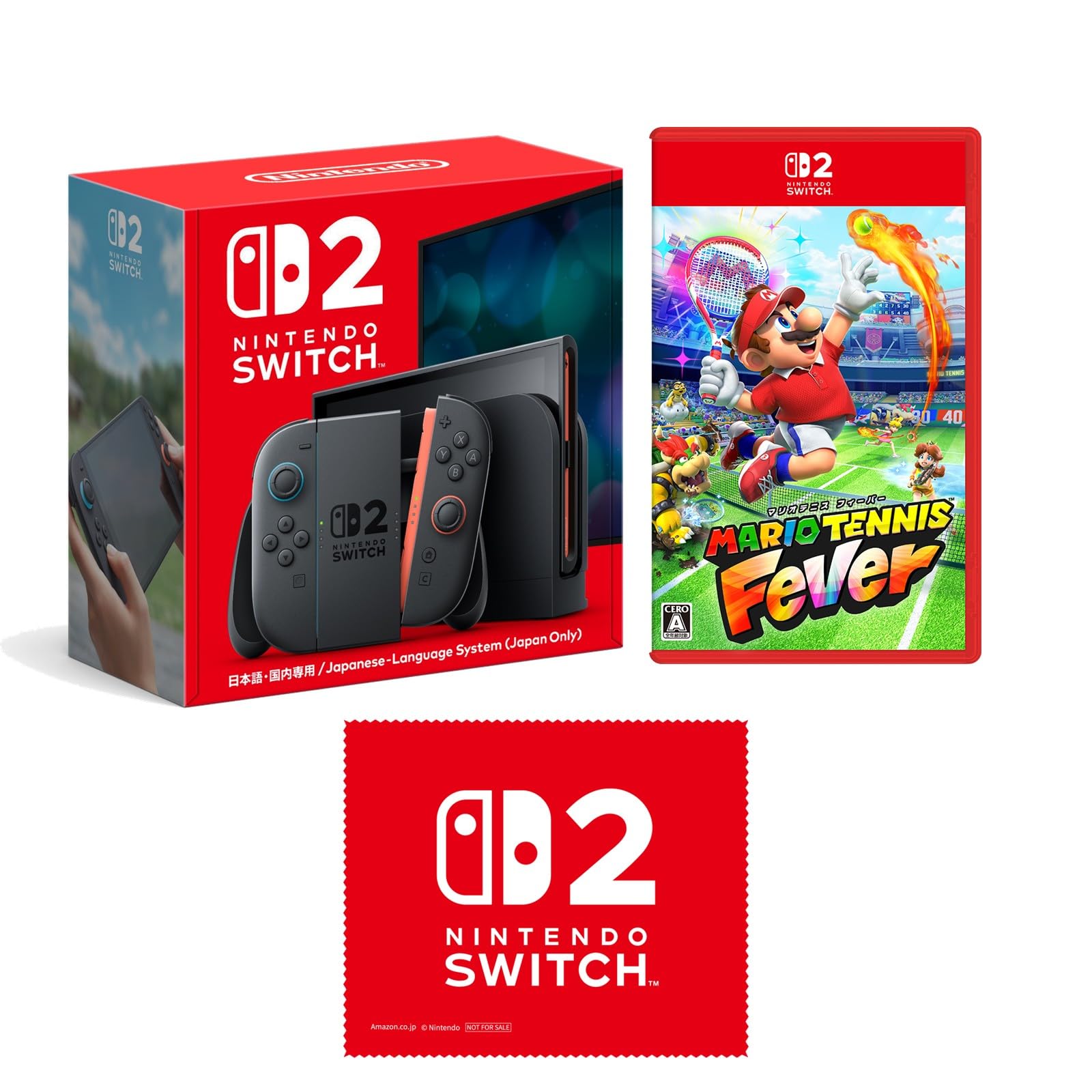 Nintendo switch ソフト2点セット ペーパーマリオ他 Amazon | Nintendo Switch 2(日本語・国内専用) ＋ マリオテニス